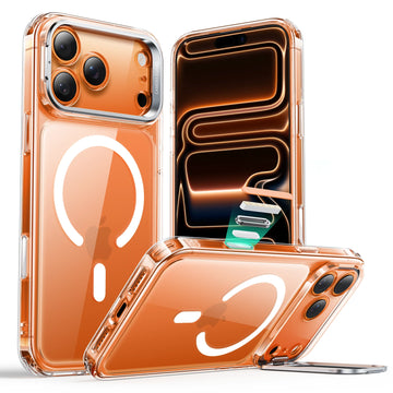 iPhone 17 Pro Max Classic Hybrid Magnetic Case (Camera Control, Stash Stand) - Clear ESR ESR