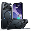 iPhone 17 Pro Max Classic Hybrid Magsafe Case with Stand Camera Control Frosted Black 