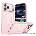 iPhone 17 Pro Max Classic Hybrid Magnetic Case (Camera Control, Stash Stand) - Frosted Bubblegum Pink ESR ESR