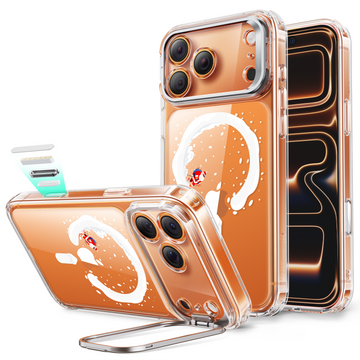 iPhone 17 Pro Max Classic Hybrid Magnetic Case (Camera Control, Stash Stand) - Santa Skater ESR ESR