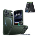 iPhone 17 Pro Max Classic Hybrid Magsfae Case With Magsafe Wallet  Frosted Green