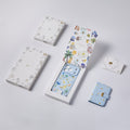 ESR Blue Floral iPone 17 Magsafe Case with Aura Clutch MagSafe Wallet