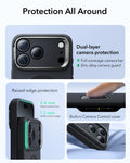 iPhone 17 Pro Max Cloud Soft Magnetic Case (Camera Control, Stash Stand) - Black ESR ESR