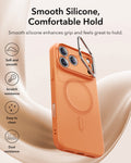 iPhone 17 Pro Max Cloud Soft Magnetic Case (Camera Control, Stash Stand) - Orange ESR ESR