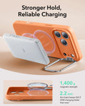 iPhone 17 Pro Max Cloud Soft Magnetic Case (Camera Control, Stash Stand) - Orange ESR ESR