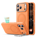 iPhone 17 Pro Max Cloud Soft Magnetic Case (Camera Control, Stash Stand) - Orange ESR ESR