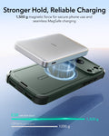 ESR iPhone 17 Pro Max Cyber Tough Magsafe Case with Camera Control Green Magsafe Charging