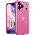 iPhone 17 Pro Max Cyber Tough Magsafe Case with Camera Control Pink