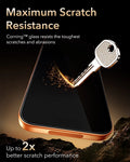 ESR iPhone 17 Pro Max Privacy Screen Protector with Corning Glass Maximum Scratch Resistance