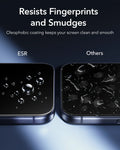 ESR iPhone 17 Pro Max Screen Protector with Armorite Tempered Glass Resists Fingerprints and Smudges