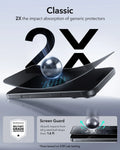 iPhone 17 Pro Max Tempered Glass Privacy Screen Protector military grade protection