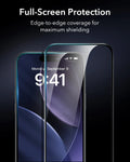 ESR iPhone 17 Pro UltraFit Armorite Privacy Screen Protector full screen protection