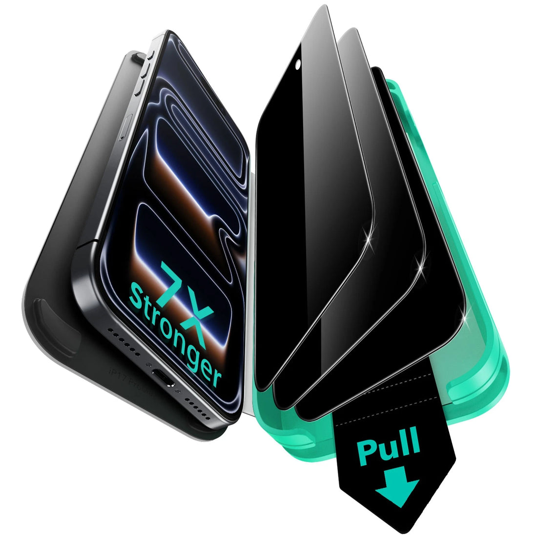 iPhone 17 Pro UltraFit Armorite®️ Privacy Screen Protector - 3 Pack ESR ESR