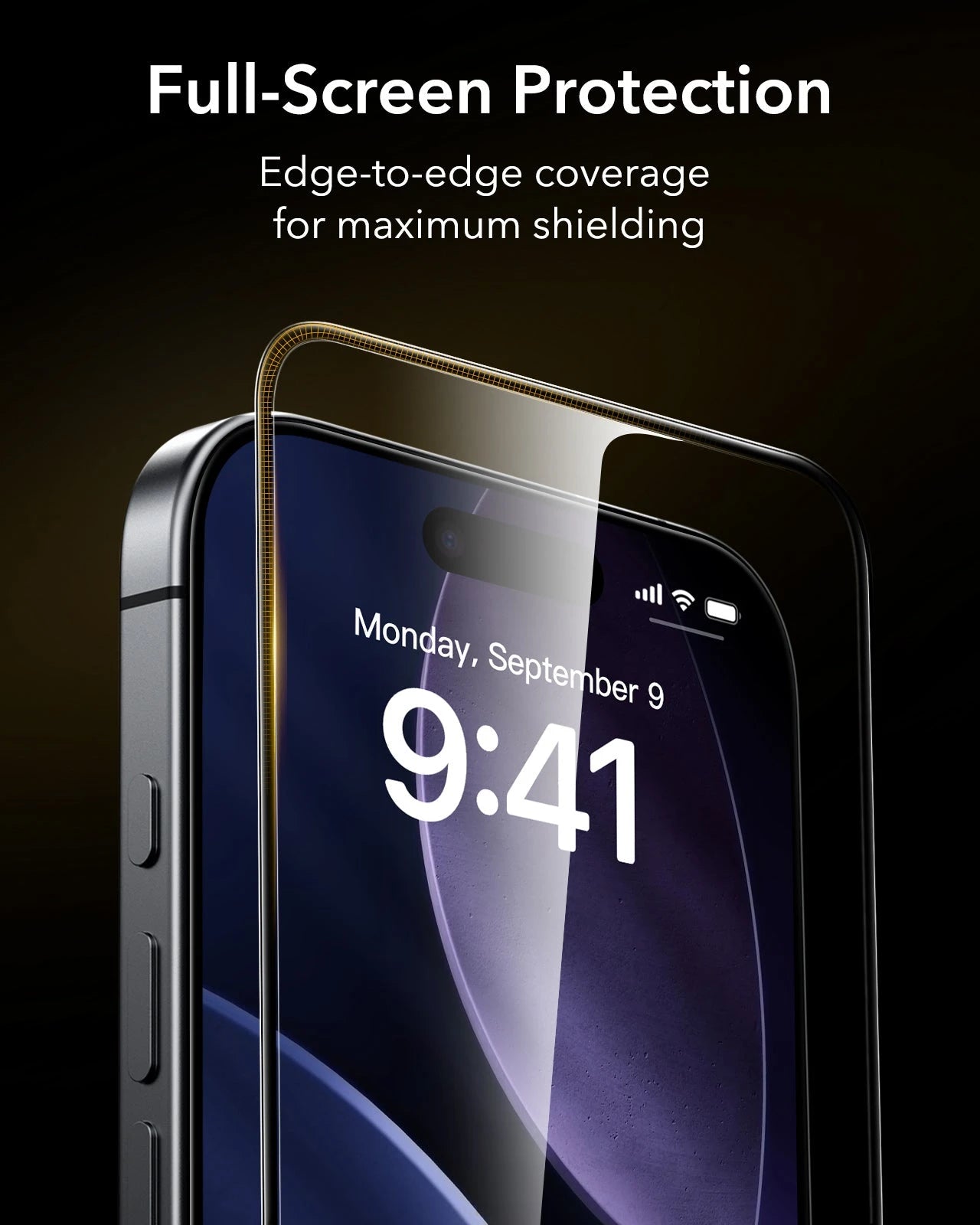 ESR iPhone 17 Pro  UltraFit Corning Glass Screen Protector full screen protection