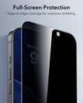 iPhone 17 Pro UltraFit Classic Privacy Screen Protector - 3 Pack ESR ESR