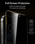 ESR iPhone 17 Corning Glass Privacy Screen Protector  full screen protection