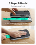 ESR iPhone 17 Tempered Glass Privacy Screen Protector apply with utrafit tray