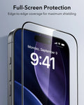 ESR iPhone 17 Tempered Glass Screen Protector full screen protection
