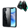 iPhone 17e Classic Hybrid Magsafe Case and Armorite Privacy Screen Protector Clear Black