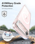 ESR iPhone 17e Classic Hybrid Magsafe Case with Stand Clear 4X Military-Grade Protection