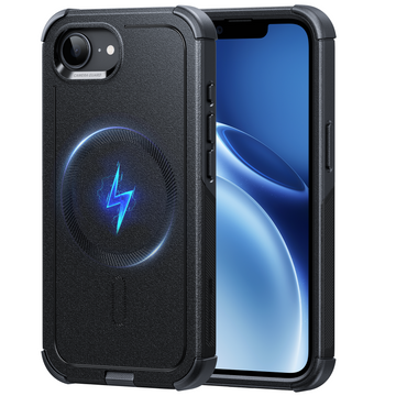 iPhone 17e Cyber Tough Magsafe Case Black