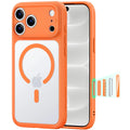 Frosted Orange iPhone 18 Pro Magsafe Slim Phone Case 