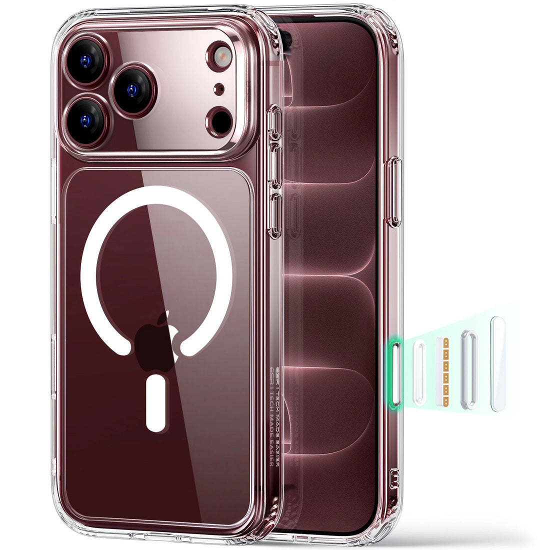 Clear iPhone 18 Pro Max Magsafe Slim Phone Case