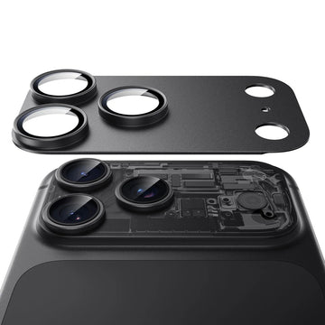 Black iPhone 18 Pro Max Corning Glass Camera Lens Protector