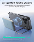 ESR Space Gray iPhone 18 Pro Max Tough Phone Case Magsafe with Stand Stronger Hold,Reliable Charging