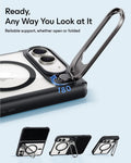 ESR Clear Black iPhone 18 Pro Max Magsafe Slim Phone Case with Stand Ready,Any Way You Look at It