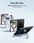 Frosted Misty Blue iPhone 18 Pro Max Magsafe Slim Phone Case with Stand  Hue Do You