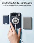 Frosted Blue  iPhone 18 Pro Max Magsafe Slim Phone Case with Stand Slim Profile, Full-Speed Charging