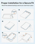 Frosted Blue  iPhone 18 Pro Max Magsafe Slim Phone Case with Stand Proper Installation for a Secure Fit