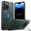 iPhone 13 Pro Cyber Tough Magnetic Case (Stash Stand) - Green ESR ESR
