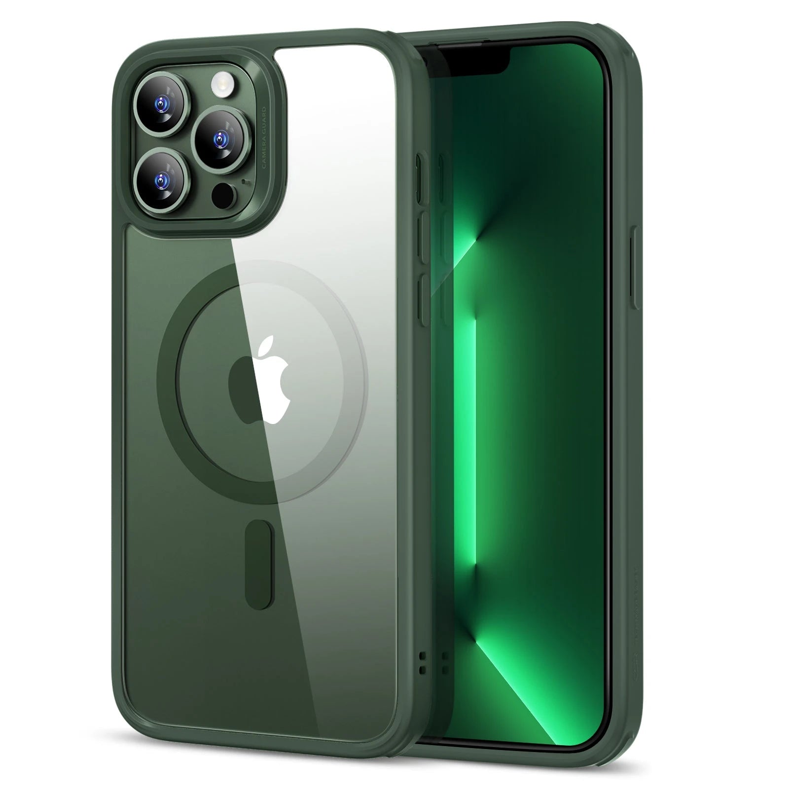 iPhone 13 Pro Max Classic Hybrid Case (HaloLock) - Clear Green ESR ESR