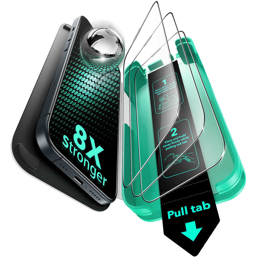 iPhone 14/13/13 Pro UltraFit Armorite Screen Protector - 3 Pack ESR