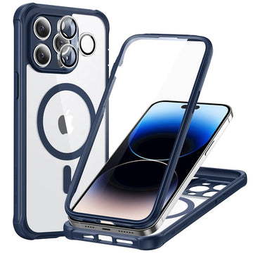 iPhone 14 Pro Max Armor Tough Case (HaloLock) - Clear Blue ESR ESR