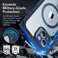 iPhone 14 Armor Tough Case (HaloLock) - Clear Blue ESR ESR