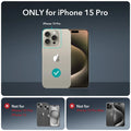iPhone 15 Pro Armor Tough Case (HaloLock) - Clear Grey ESR ESR