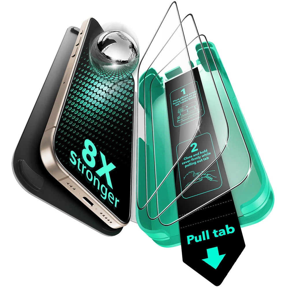 iPhone 16 Pro Armorite Screen Protector - 3 Pack ESR ESR