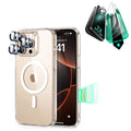 iPhone 16 Pro Classic Hybrid Magnetic Case (Camera Control) & Screen Protection Bundle - Clear ESR ESR