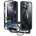 iPhone 16 Pro Armor Tough Magnetic Case (Camera Control, Stash Stand) - Clear Black（复制） ESR ESR