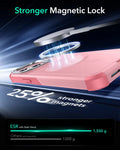 iPhone 13 Pro Cyber Tough Magnetic Case (Stash Stand) - Pink ESR ESR