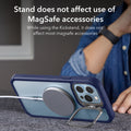 iPhone 13 Pro Max Armor Tough Case with Stash Stand (HaloLock) - Clear Blue ESR ESR