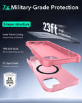 iPhone 14/13 Cyber Tough Magnetic Case (Stash Stand) - Pink ESR ESR