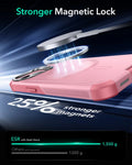 iPhone 14/13 Cyber Tough Magnetic Case (Stash Stand) - Pink ESR ESR