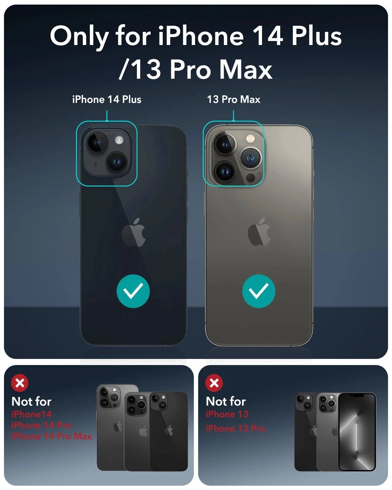 iPhone 14 Plus/13 Pro Max UltraFit Armorite Privacy Screen Protector - 3 Pack ESR ESR
