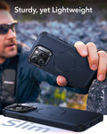 iPhone 14 Pro Cyber Tough Magnetic Case (Stash Stand) - Dark Blue ESR ESR