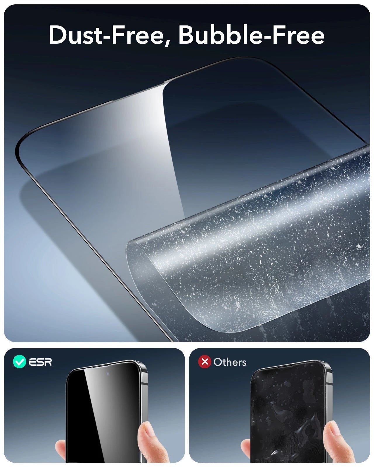 iPhone 14 Pro Max UltraFit Armorite Screen Protector - 3 Pack ESR ESR