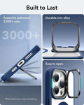 iPhone 14 Pro Max Classic Hybrid Case with Stash Stand (HaloLock) - Clear Blue ESR ESR